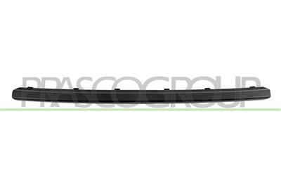 FRONT BUMPER MOLDING-CENTRE-SMOOTH BLACK