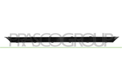FRONT BUMPER MOLDING-CENTRE-SMOOTH BLACK