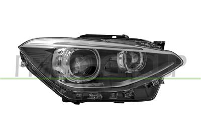 PROIETTORE DESTRO XENON HID/D1S-ELETTRICO-CON MOTORE-CON LUCE DIURNA-LED-VERSIONE HELLA