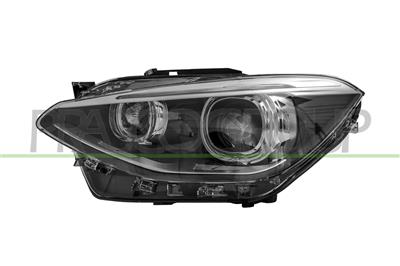 HEADLAMP LEFT-XENON HID/D1S ELECTRIC-WITH MOTOR-WITH DAY RUNNING LIGHT-LED-HELLA TYPE