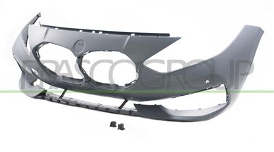 FRONT BUMPER PRIMED-WITH PDC+SENSOR HOLDERS-WITH CUTTING MARKS FOR PARK ASSIST