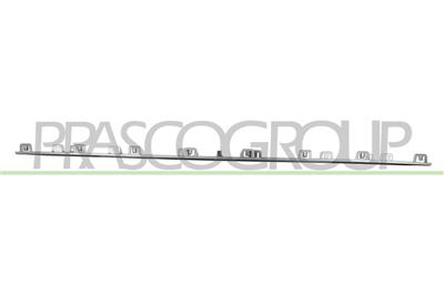 MODANATURA PARAURTI POSTERIORE-CENTRALE-CROMATA MOD. LUXURY LINE