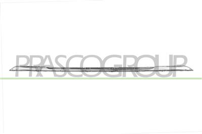 MODANATURA PARAURTI POSTERIORE-CENTRALE-CROMATA MOD. LUXURY LINE