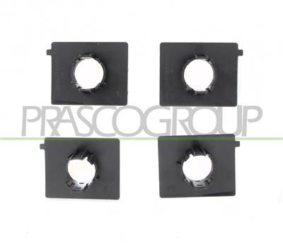 JEU DE SUPPORT CAPTEUR-PARE-CHOCS AVANT (4PCS)