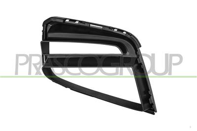 FRONT BUMPER GRILLE-CENTRE-LEFT SIDE-BLACK-GLOSSY