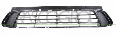 FRONT BUMPER GRILLE-CENTRE-BLACK MOD. SPORT