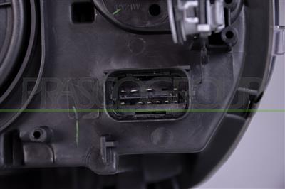 PROIETTORE DESTRO H7+H7-ELETTRICO-CON MOTORE-CON LUCE DIURNA-LED