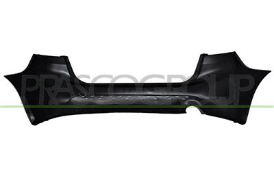 REAR BUMPER-PRIMED-WITH PDC CUTTING MARKS-WITH SINGLE EXHAUST ON LEFT AND RIGHT SIDE MOD. ACTIVE TOURER LUXURY/SPORT LINE