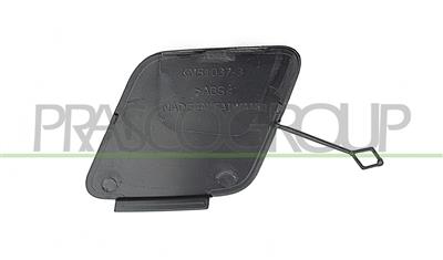 FRONT TOW HOOK COVER-BLACK-SMOOTH FINISH TO BE PRIMED