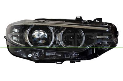 HEADLAMP RIGHT-ELECTRIC-WITH MOTOR-WITH DAY RUNNING LIGHT-LED