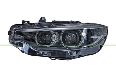 HEADLAMP LEFT-ELECTRIC-WITH MOTOR-WITH DAY RUNNING LIGHT-LED