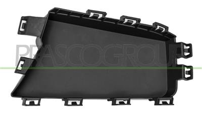 REJILLA INTERIOR IZQUIERDA PARACHOQUES DELANTERO-NEGRA GRANULADA MOD. M440