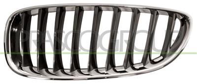 RADIATOR GRILLE LEFT-CHROME-BLACK