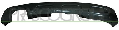 REAR BUMPER SPOILER-DARK GOSSY GRAY-WITH DOUBLE EXHAUST ON LEFT SIDE MOD. M-TECH