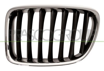 RADIATOR GRILLE LEFT-CHROME-BLACK