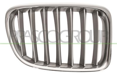 RADIATOR GRILLE RIGHT-CHROME-TITANIUM