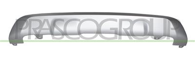 REAR BUMPER MOLDING-LOWER-SILVER MOD. X-LINE