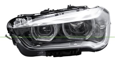 HEADLAMP LEFT ELECTRIC-WITH MOTOR-WITH DAY RUNNING LIGHT-LED