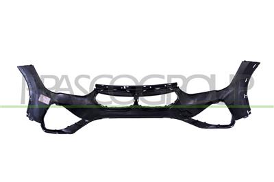 FRONT BUMPER-PRIMED-WITH TOW HOOK COVER-WITH HEADLAMP WASHER AND PARK ASSIST CUTTING MARKS