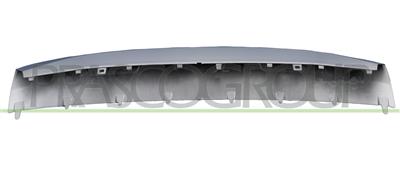MOLDURA INFERIOR CENTRAL PARACHOQUES DELANTERO-PLATA MOD. X-LINE