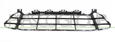 GRILLE CENTRALE DE PARE-CHOCS AVANT-NOIRE MOD. SPORT LINE