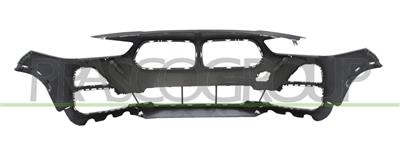 FRONT BUMPER PRIMED-WITH HEADLAMP WASHER HOLES-WITH CUTTING MARKS FOR PDC