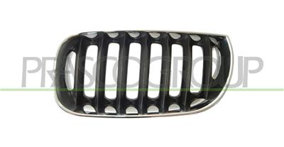 RADIATOR GRILLE LEFT-CHROME-BLACK