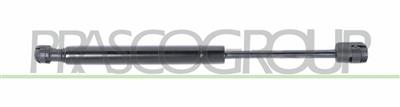 BONNET GAS SPRING RIGHT/LEFT-720 N-L 285 mm-S 100 mm-Ø 18 mm-Ø 8 mm