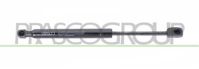 BONNET GAS SPRING RIGHT/LEFT-720 N-L 285 mm-S 100 mm-Ø 18 mm-Ø 8 mm