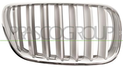 GRILLE CALANDRE DROITE CHROMEE/TITANIUM