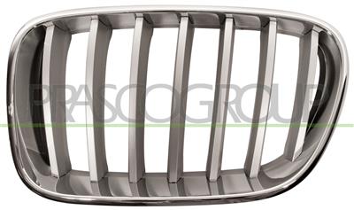 GRILLE CALANDRE GAUCHE CHROMEE/TITANIUM