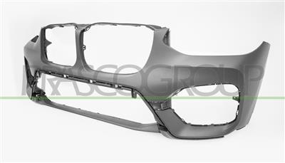 FRONT BUMPER-PRIMED-WITH CUTTING MARKS FOR PARK ASSIST