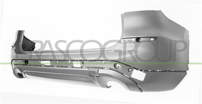 PARAURTI POSTERIORE-CON PRIMER-CON TAPPO COPRI GANCIO-CON TRACCE PARK ASSIST