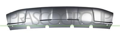 FRONT BUMPER MOLDING-CENTRE-LOWER-SILVER MOD. LUXURY