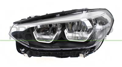PROIETTORE SINISTRO H7-ELETTRICO-CON MOTORE-CON LUCE DIURNA-LED