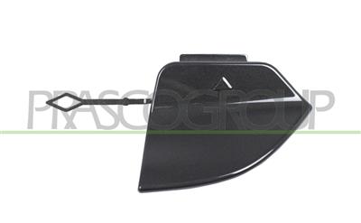 REAR TOW HOOK COVER-BLACK-GLOSSY