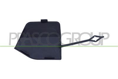 REAR BUMPER TOW HOOK COVER-BLACK-TEXTURED FINISH