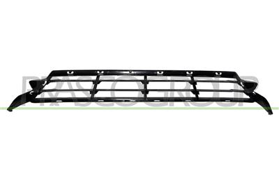 FRONT BUMPER GRILLE-CENTRE-BLACK-GLOSSY