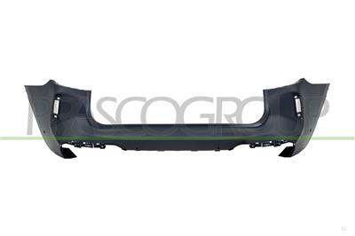 PARAURTI POSTERIORE-SUPERIORE-CON PRIMER-CON FORI PDC+SUPPORTI-CON FORI PARK ASSIST+SUPPORTI
