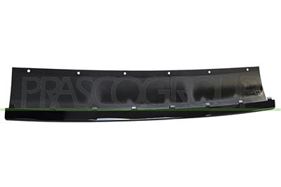 FRONT BUMPER MOLDING-CENTRE-BLACK-GLOSSY