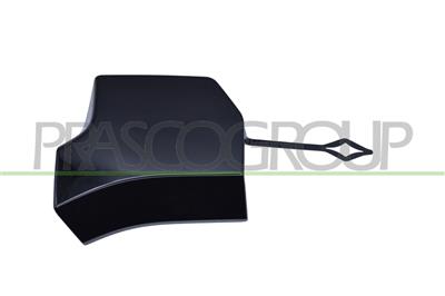 REAR BUMPER TOW HOOK COVER-BLACK-GLOSSY