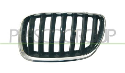GRILLE CALANDRE GAUCHE CHROMEE/NOIRE MOD. 11/03 > 