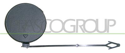 TAPAGANCHO IZQUIERDO PARACHOQUES DELANTERO-NEGRO-IMPRIMADO