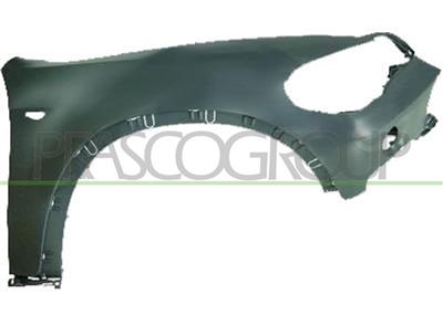 FRONT FENDER RIGHT-WITH SIDE REPEATER AND MOLDING HOLES-PLASTIC