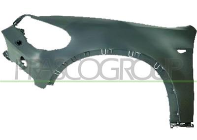 FRONT FENDER LEFT-WITH HOLES FOR SIDE REPEATER/MOLDING AND HEADLAMP WASHER