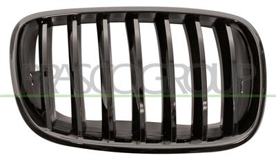 GRILLE CALANDRE DROITE NOIRE BRILLANT