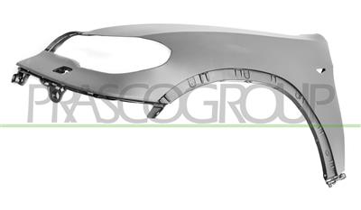 FRONT FENDER LEFT-PRIMED-WITH SIDE REPEATER HOLE-WITH HEADLAMP WASHER HOLES-PLASTIC