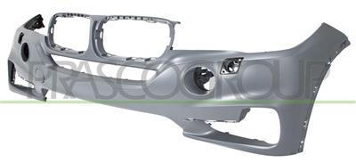FRONT BUMPER-PRIMED-WITH HEADLAMP WASHER HOLES-WITH CUTTING MARKS FOR PDC, PARK ASSIST AND CAMERA