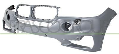 FRONT BUMPER-PRIMED-WITH PDC, HEADLAMP WASHERS AND PARK ASSIST HOLES+SENSOR HOLDERS-WITH CUTTING MARKS FOR CAMERA