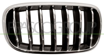 RADIATOR GRILLE RIGHT-CHROME-CHROME-BLACK MOD. PURE EXCELLENCE